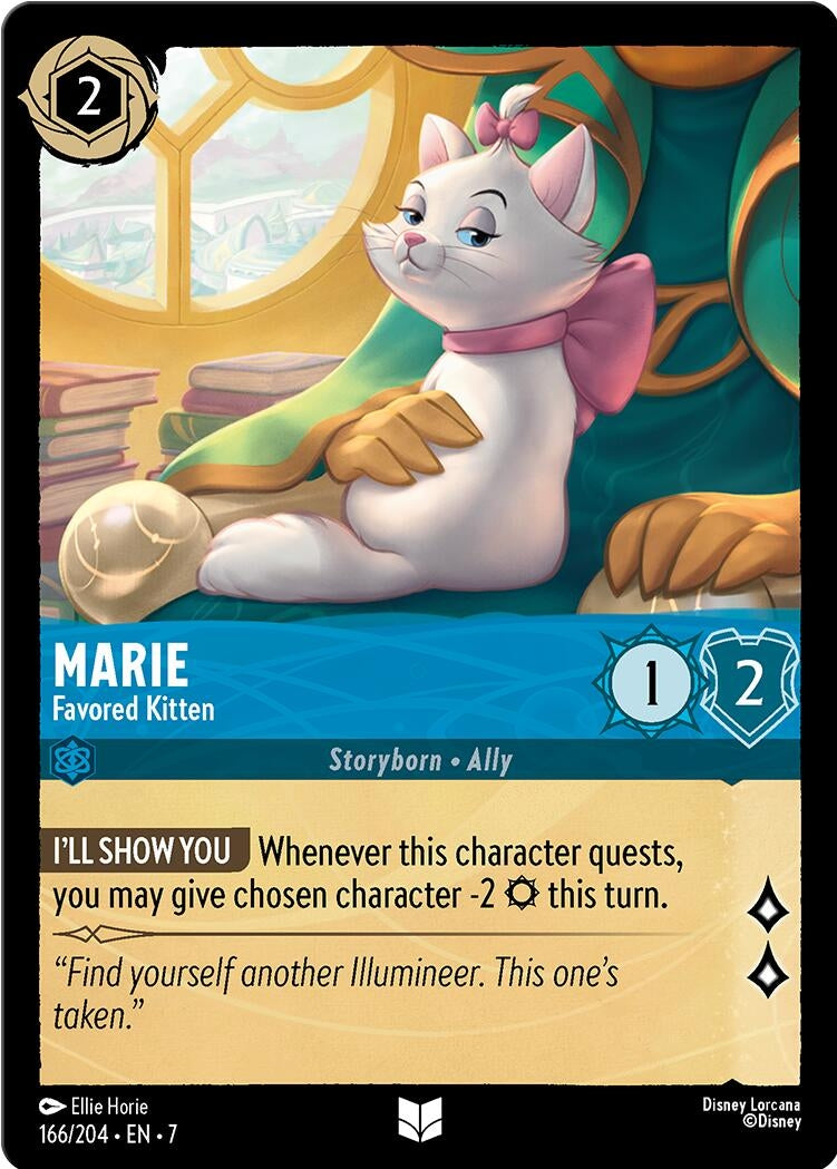 Image for Marie - Favored Kitten (166/204) (Archazia's Island) (7) - Disney Lorcana