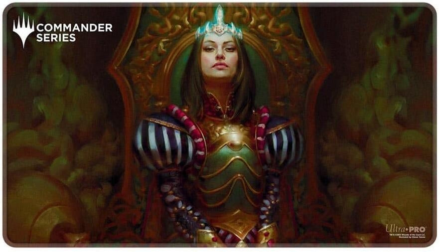 Image for Commander Series 7 (Fan Vote 2) Stitched Edge Playmat for Magic: The Gathering - Queen Marchesa - Playmats