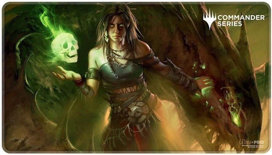 Image for Commander Series 7 (Fan Vote 2) Stitched Edge Playmat for Magic: The Gathering - Meren - Playmats