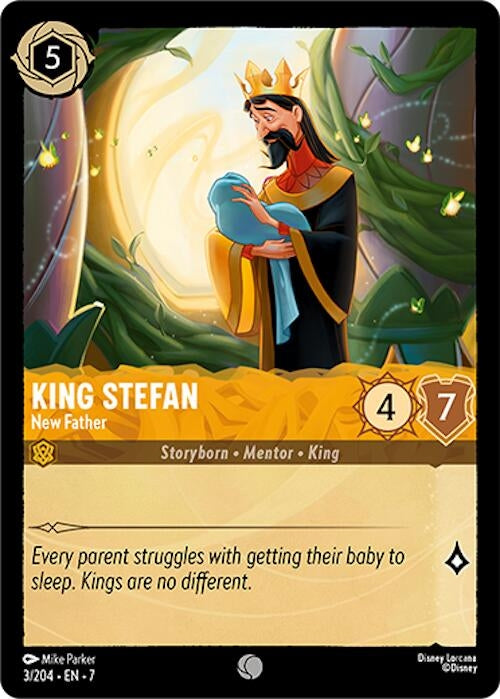 Image for King Stefan - New Father (3/204) (Archazia's Island) (7) - Disney Lorcana