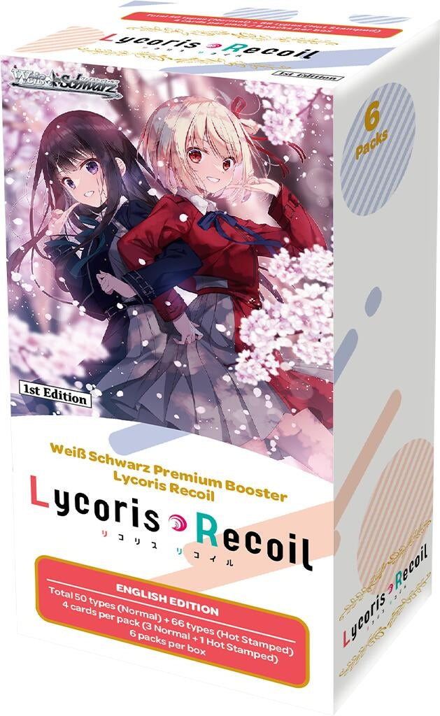 Image for Lycoris Recoil Premium Booster Box - Weiss Schwarz