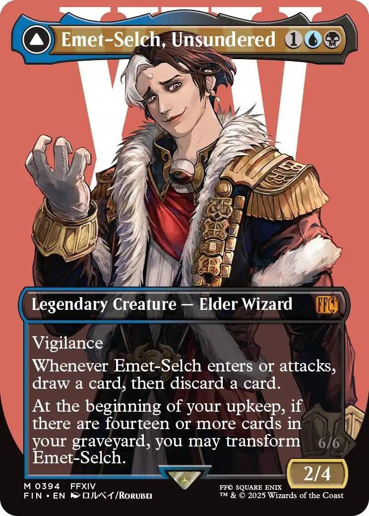 Emet-Selch, Unsundered (Borderless) (394) (FINAL FANTASY)