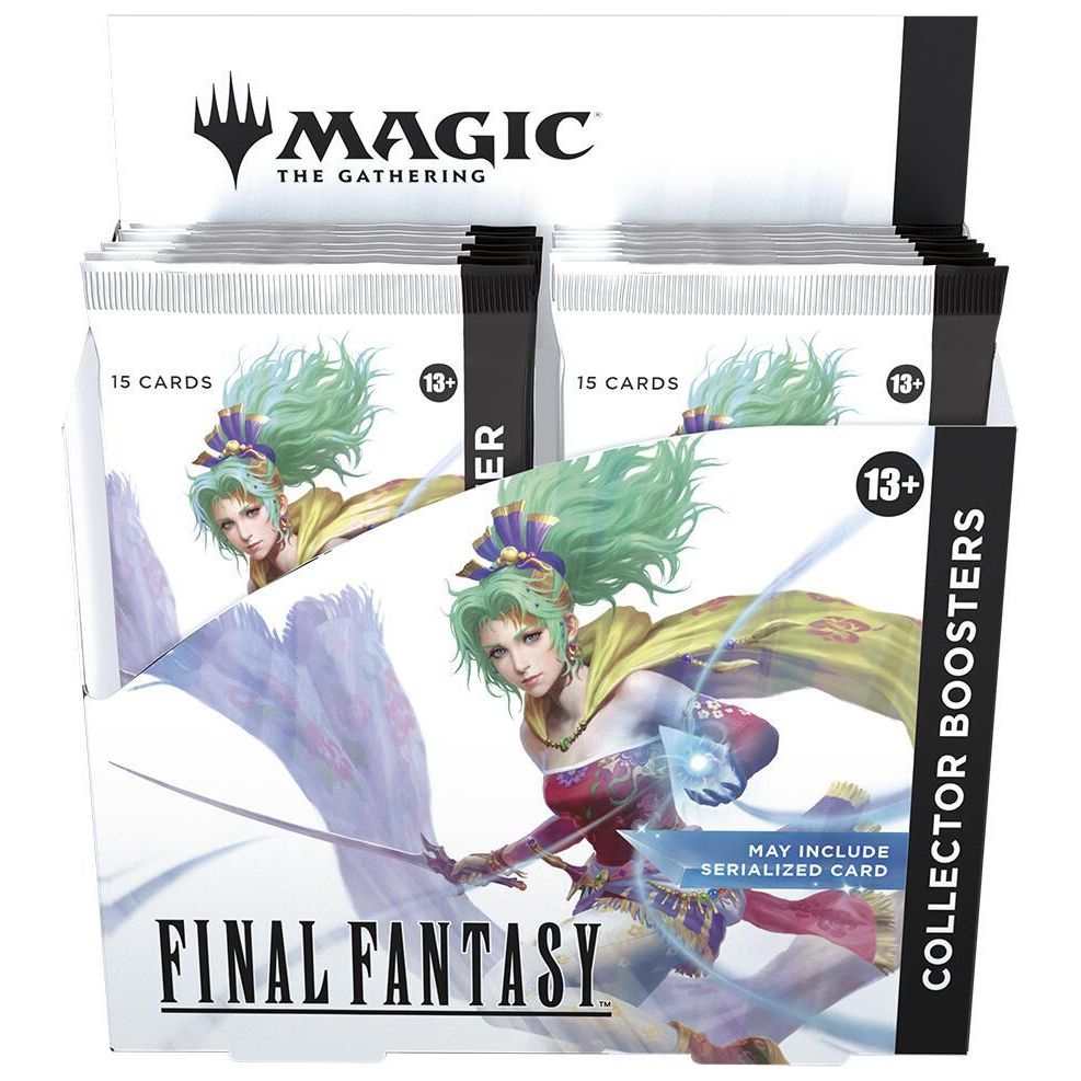 Magic The Gathering | Universes Beyond: FINAL FANTASY Collector Booster Box - PokeBox USA