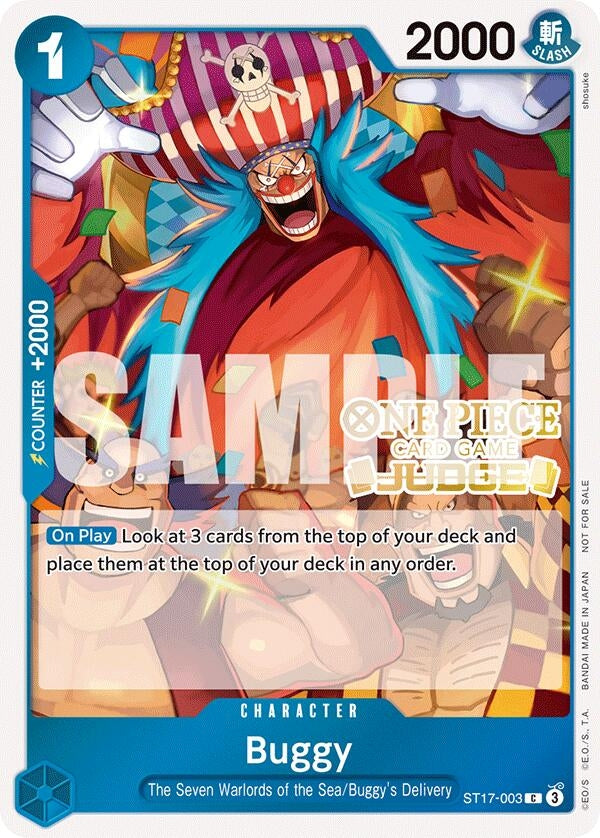 Image for Buggy (Judge Pack Vol. 5) (ST17-003) (One Piece Promotion Cards) (OP-PR) - One Piece Card Game