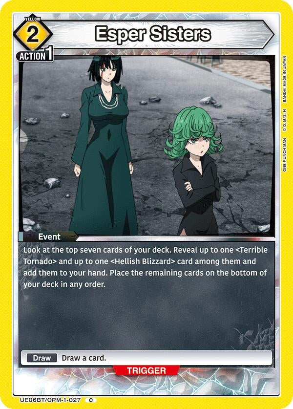 Image for Esper Sisters (UE06BT/OPM-1-027) (UE06BT: One Punch Man) (UE06BT) - Union Arena