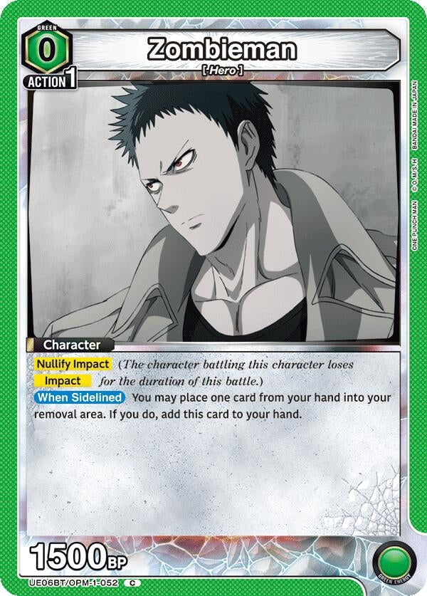 Image for Zombieman (UE06BT/OPM-1-052) (UE06BT: One Punch Man) (UE06BT) - Union Arena