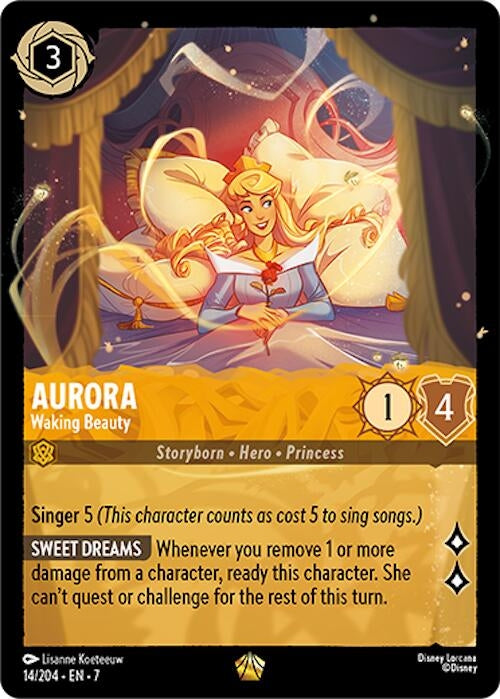 Image for Aurora - Waking Beauty (14/204) (Archazia's Island) (7) - Disney Lorcana