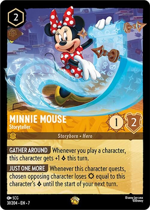 Image for Minnie Mouse - Storyteller (31/204) (Archazia's Island) (7) - Disney Lorcana