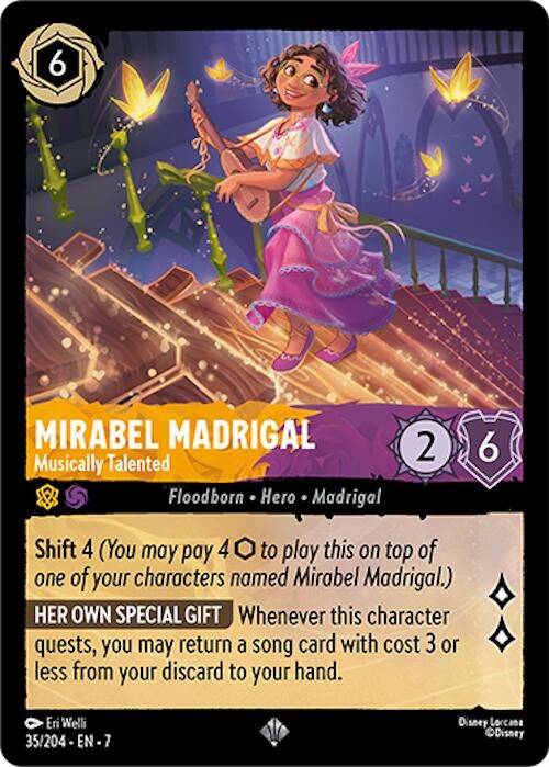 Image for Mirabel Madrigal - Musically Talented (35/204) (Archazia's Island) (7) - Disney Lorcana