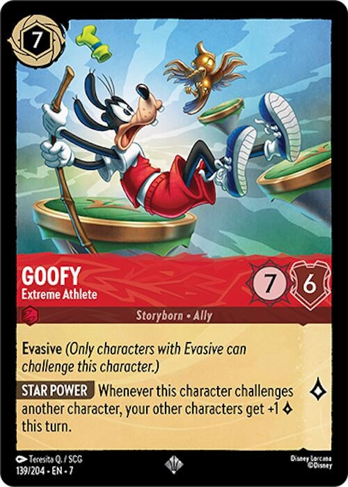 Image for Goofy - Extreme Athlete (139/204) (Archazia's Island) (7) - Disney Lorcana