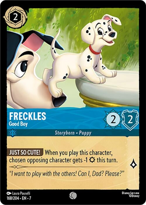 Image for Freckles - Good Boy (168/204) (Archazia's Island) (7) - Disney Lorcana