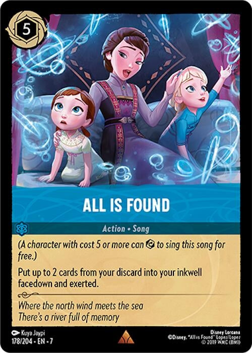Image for All Is Found (178/204) (Archazia's Island) (7) - Disney Lorcana