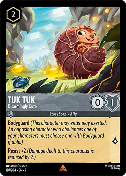 Image for Tuk Tuk - Disarmingly Cute (187/204) (Archazia's Island) (7) - Disney Lorcana