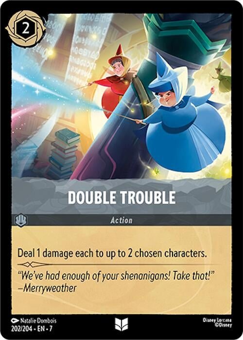 Image for Double Trouble (202/204) (Archazia's Island) (7) - Disney Lorcana
