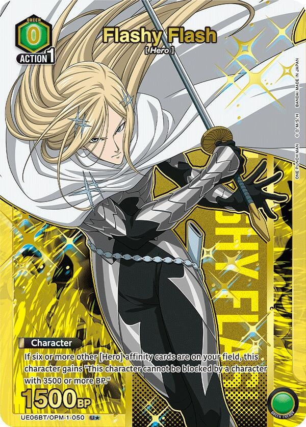 Image for Flashy Flash (U*) (UE06BT/OPM-1-050) (UE06BT: One Punch Man) (UE06BT) - Union Arena