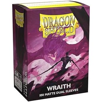 Dragon Shield - Standard 'Wraith' DUAL Matte Sleeves 100 pack - PokeBox USA