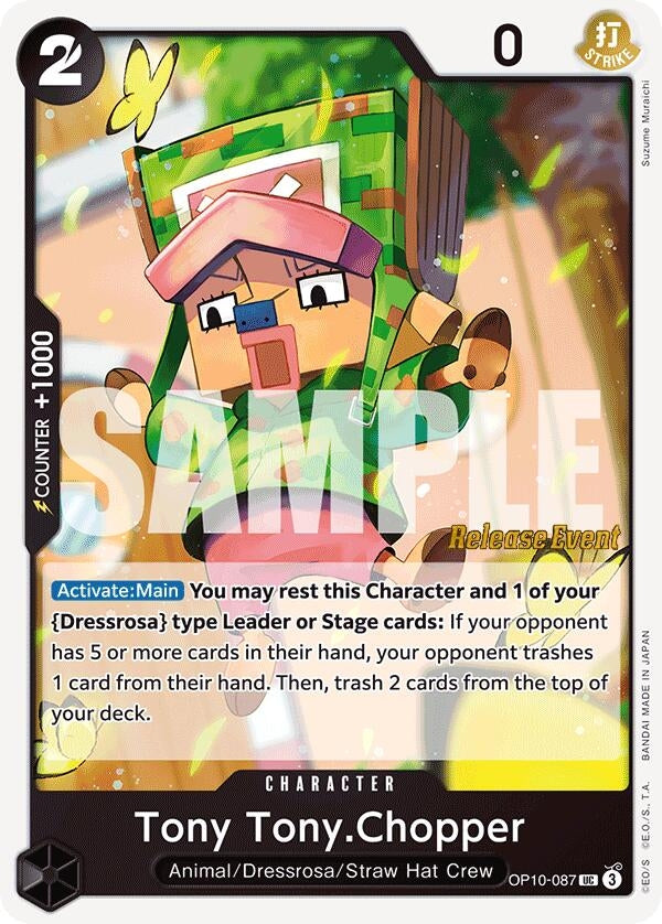 Image for Tony Tony.Chopper (087) (OP10-087) (Royal Blood Release Event Cards) (OP10 RE) - One Piece Card Game