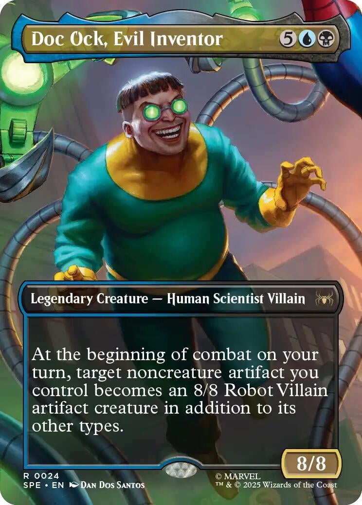 Doc Ock, Evil Inventor (Borderless) (24) (Marvel's Spider-Man: Eternal-Legal)