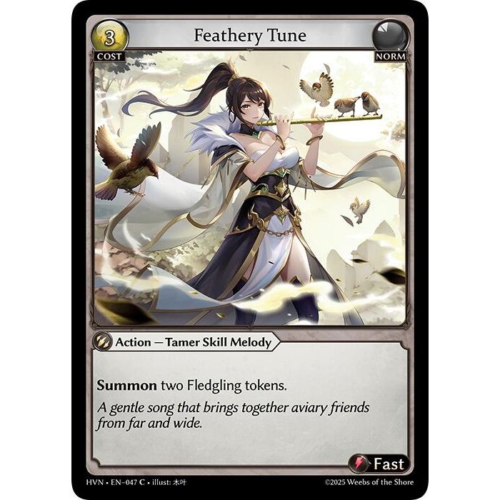 Image for Feathery Tune (047) (Abyssal Heaven) - Grand Archive TCG