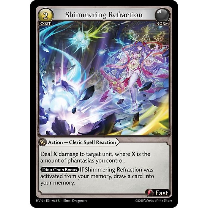 Image for Shimmering Refraction (063) (Abyssal Heaven) - Grand Archive TCG