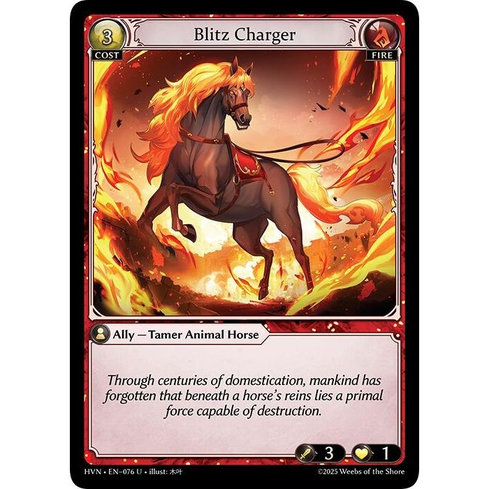Image for Blitz Charger (076) (Abyssal Heaven) - Grand Archive TCG