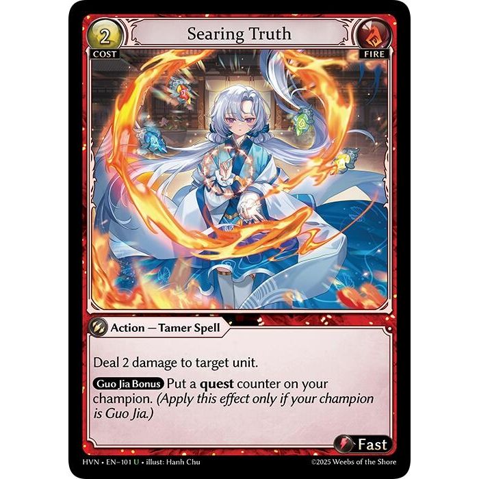 Image for Searing Truth (101) (Abyssal Heaven) - Grand Archive TCG