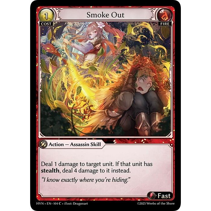 Image for Smoke Out (104) (Abyssal Heaven) - Grand Archive TCG