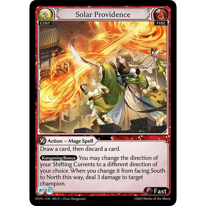 Image for Solar Providence (105) (Abyssal Heaven) - Grand Archive TCG