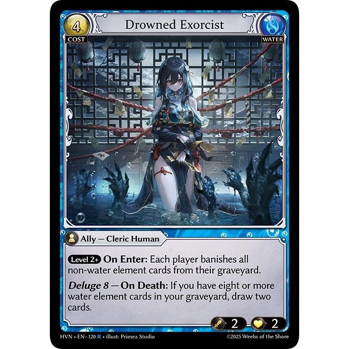 Image for Drowned Exorcist (120) (Abyssal Heaven) - Grand Archive TCG