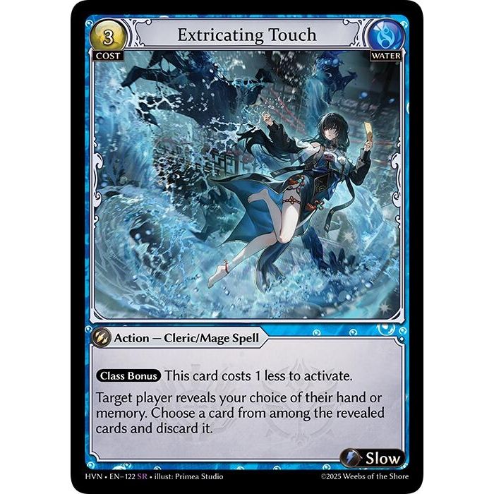 Image for Extricating Touch (122) (Abyssal Heaven) - Grand Archive TCG