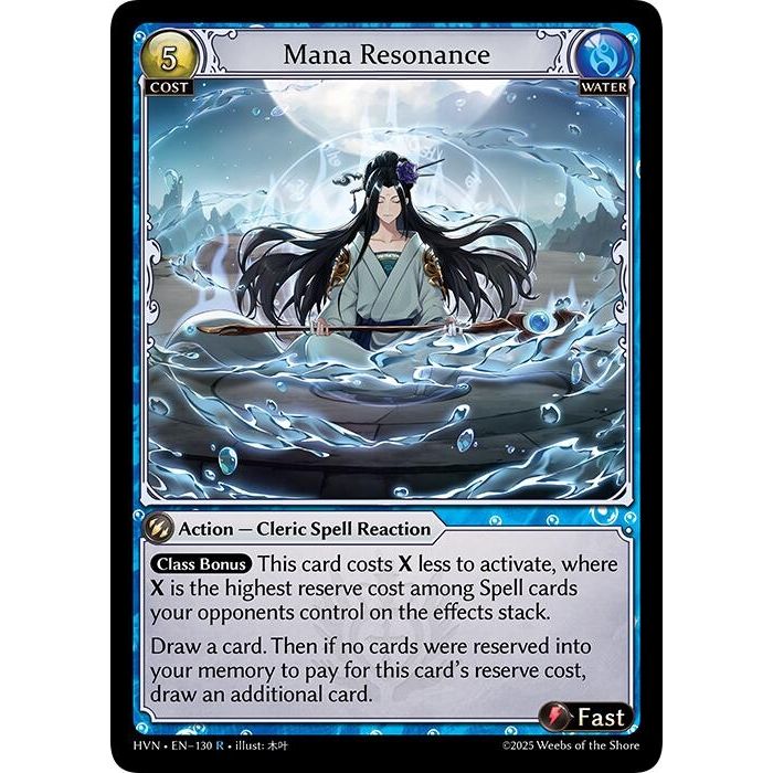 Image for Mana Resonance (130) (Abyssal Heaven) - Grand Archive TCG
