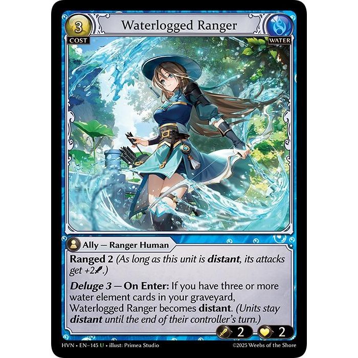 Image for Waterlogged Ranger (145) (Abyssal Heaven) - Grand Archive TCG