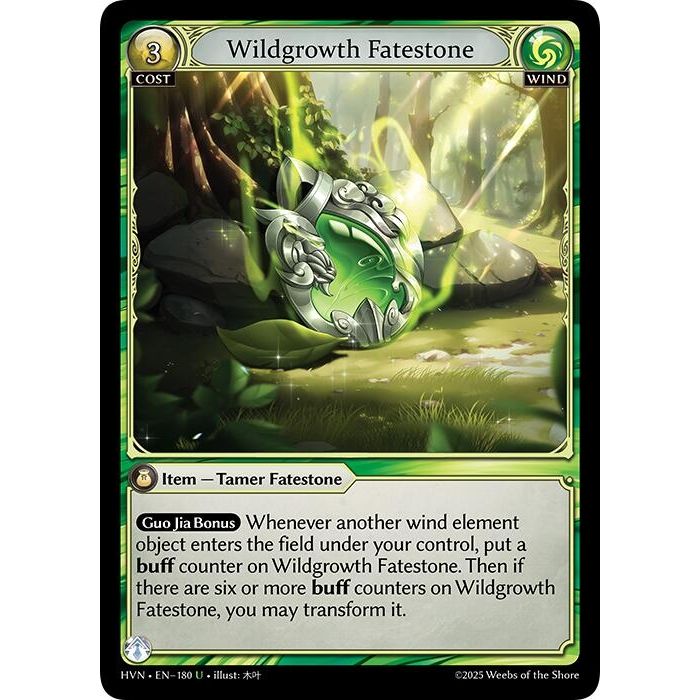Image for Wildgrowth Fatestone // Elder Mandrill (180) (Abyssal Heaven) - Grand Archive TCG