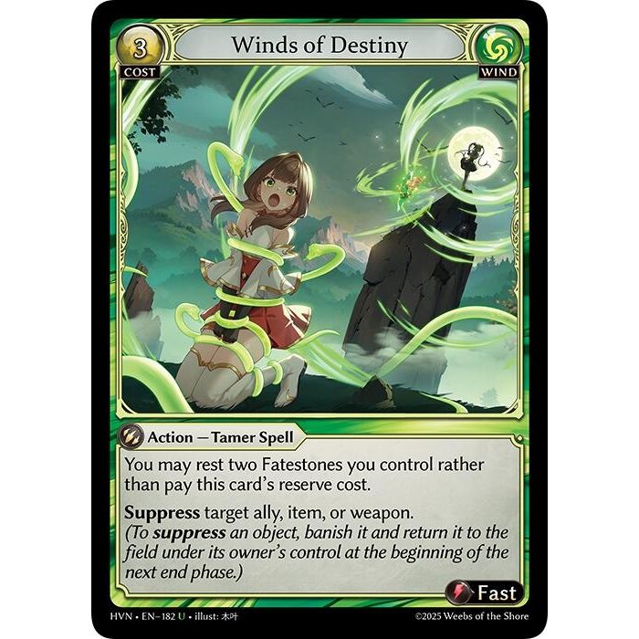 Image for Winds of Destiny (182) (Abyssal Heaven) - Grand Archive TCG