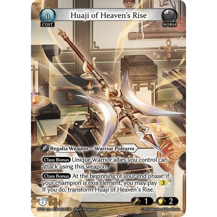 Image for Huaji of Heaven's Rise // Huaji of Abyssal Fall (014) (Abyssal Heaven) - Grand Archive TCG