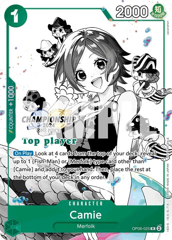 Image for Camie (Championship 2024 Top Player Pack Vol. 2) (OP06-025) (One Piece Promotion Cards) (OP-PR) - One Piece Card Game