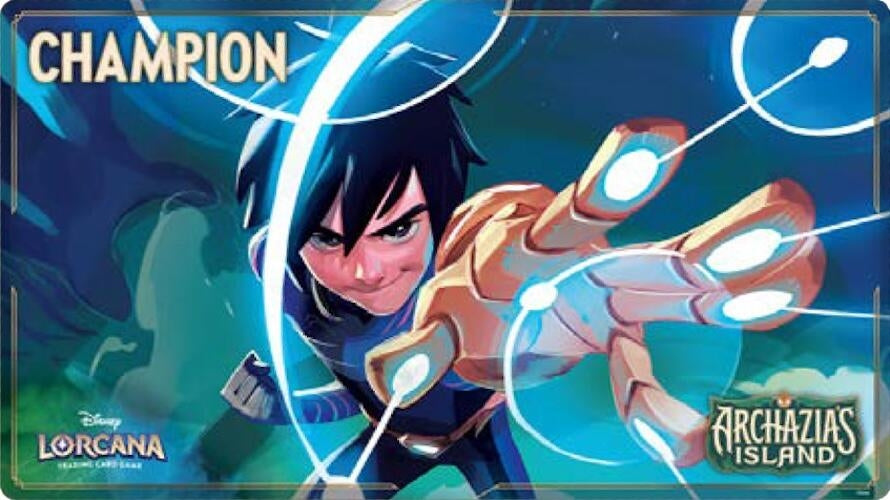 Image for Disney Lorcana: Hiro Hamada - Armor Designer Playmat (Champion) - Playmats