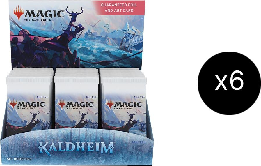 Image for Kaldheim - Set Booster Display Case - Magic: The Gathering