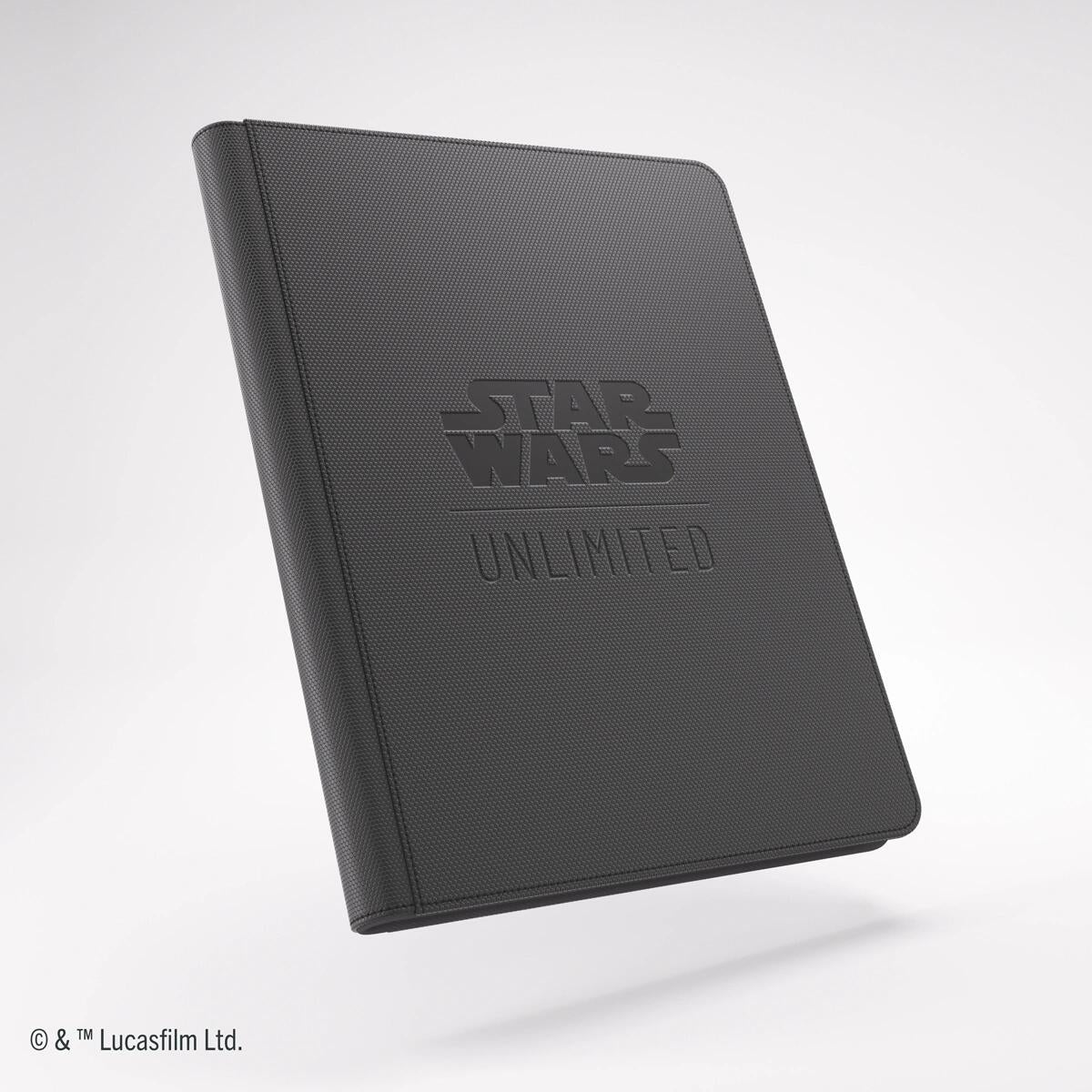 Image for Star Wars: Unlimited Zip-Up Album 18-Pocket Side-Loading - Black - Storage Albums