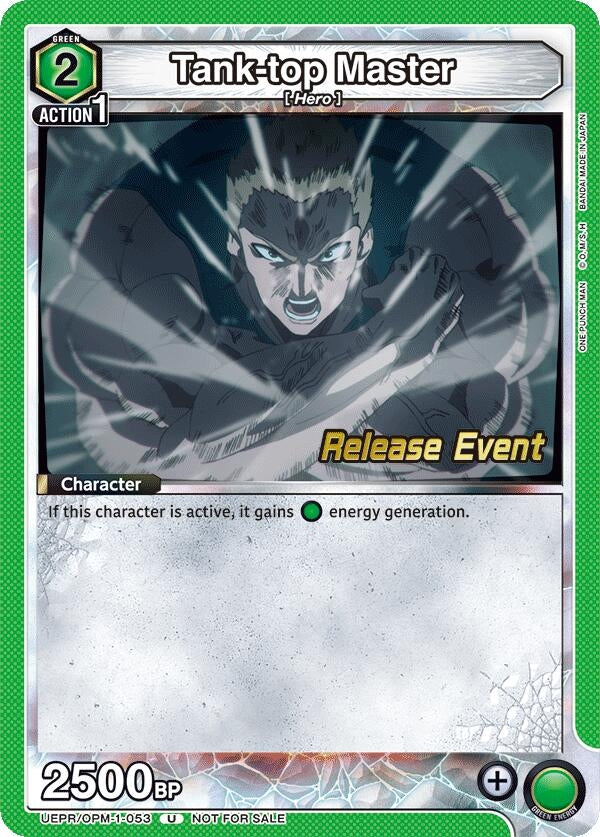 Image for Tank-top Master (UEPR/OPM-1-053) (UE06BT: One Punch Man Release Event Cards) (UE06BT_RE) - Union Arena