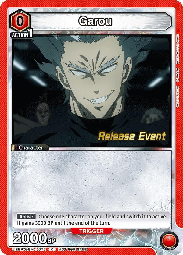 Image for Garou (073) (UEPR/OPM-1-073) (UE06BT: One Punch Man Release Event Cards) (UE06BT_RE) - Union Arena