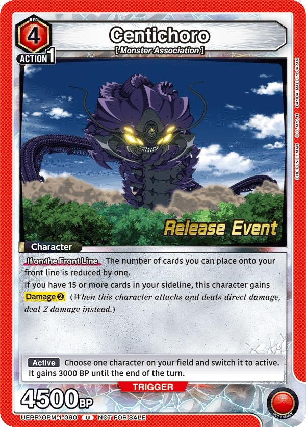 Image for Centichoro (UEPR/OPM-1-090) (UE06BT: One Punch Man Release Event Cards) (UE06BT_RE) - Union Arena