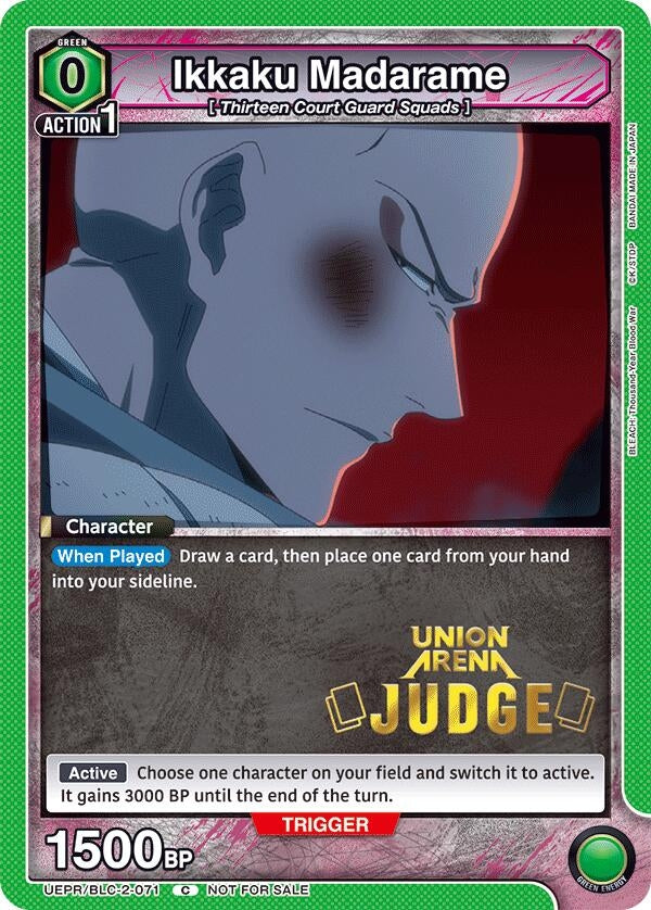 Image for Ikkaku Madarame (Judge Pack) (UEPR/BLC-2-071) (Union Arena Promotion Cards) (UEPR) - Union Arena