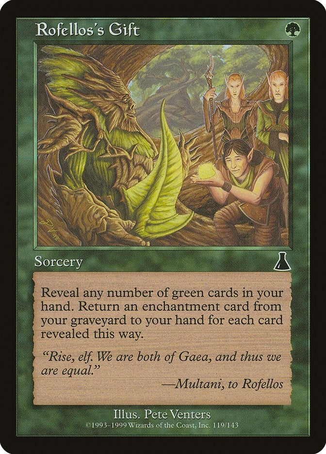 Rofellos's Gift (119) (Urza's Destiny) - PokeBox USA
