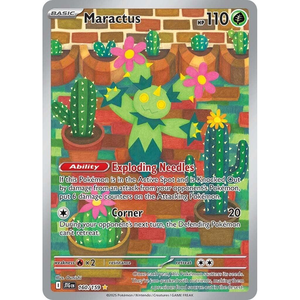 Maractus (160/159) (SV09: Journey Together) - PokeBox USA