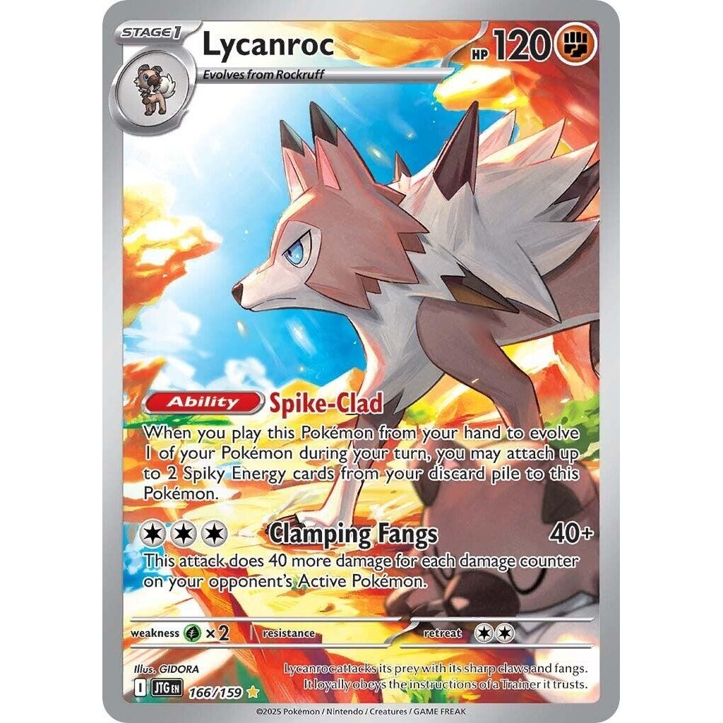 Lycanroc (166/159) (SV09: Journey Together) - PokeBox USA
