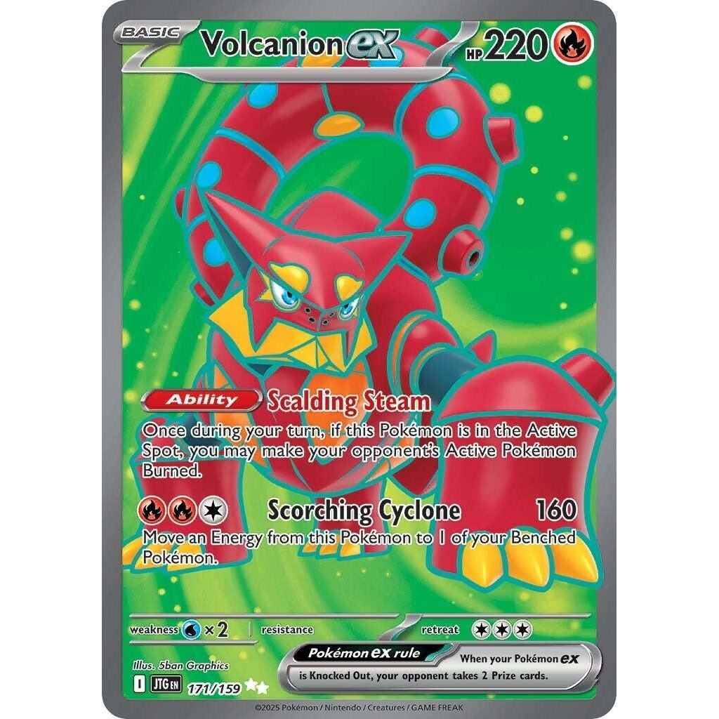 Volcanion ex (171/159) (SV09: Journey Together) - PokeBox USA