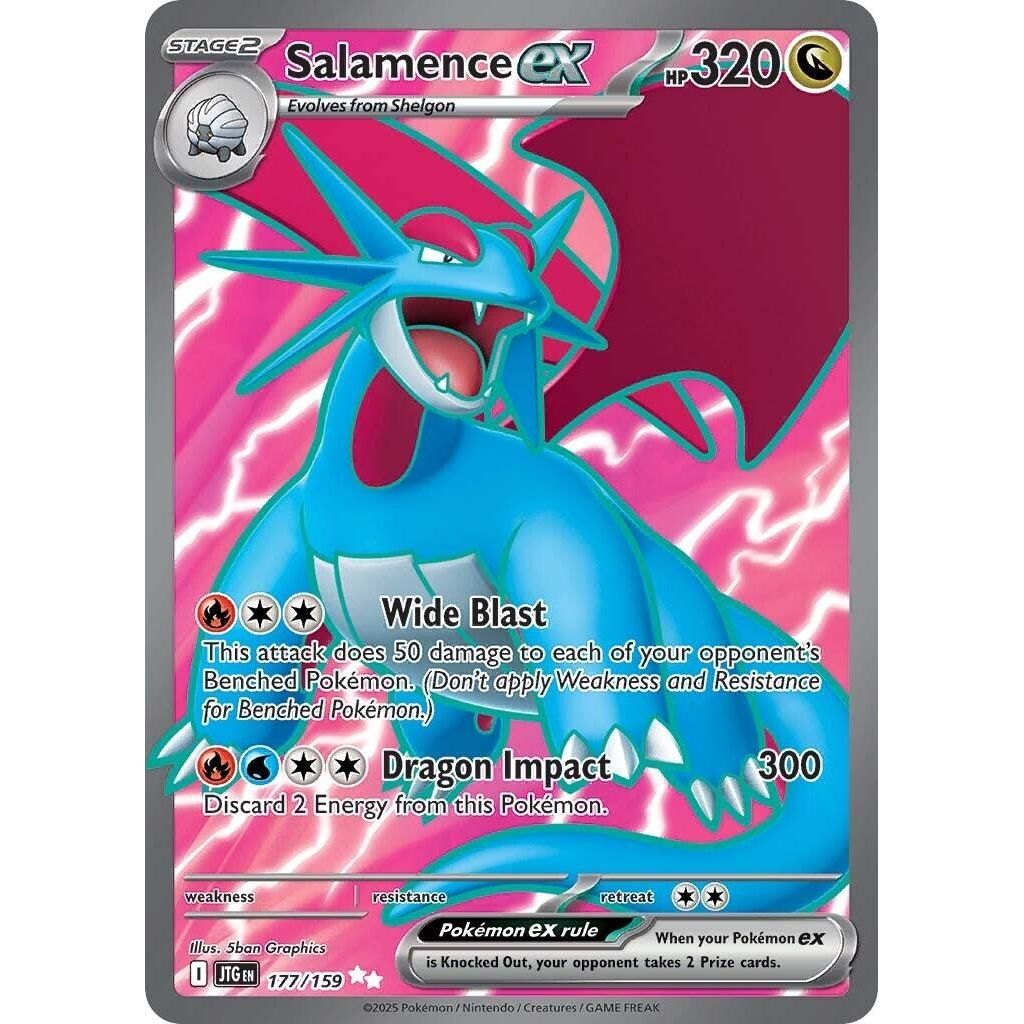 Salamence ex (177/159) (SV09: Journey Together) - PokeBox USA