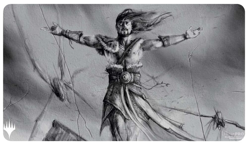 Image for March of the Machine: the Aftermath Sarkhan, Soul Aflame Standard Gaming Playmat for Magic: The Gathering - Playmats