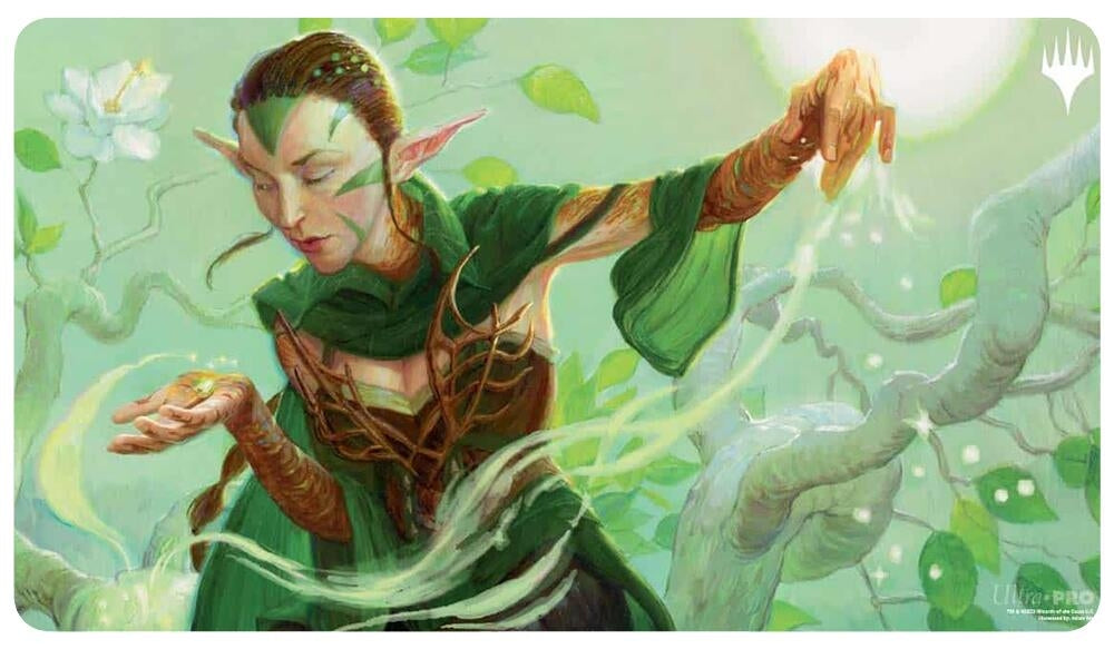 Image for March of the Machine: the Aftermath Nissa, Resurgent Animist Standard Gaming Playmat for Magic: The Gathering - Playmats